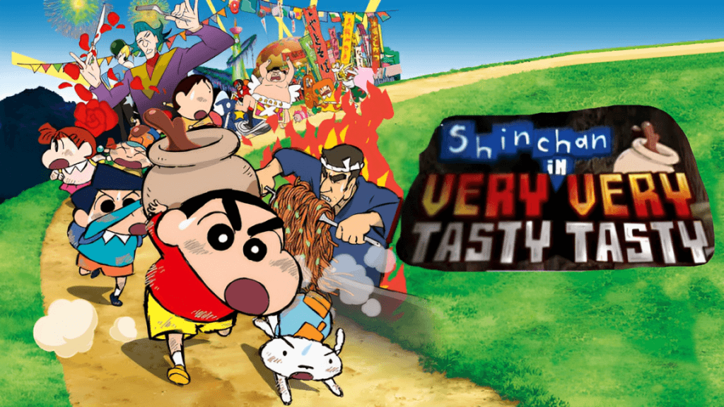 Shin Chan In Very Very Tasty Tasty