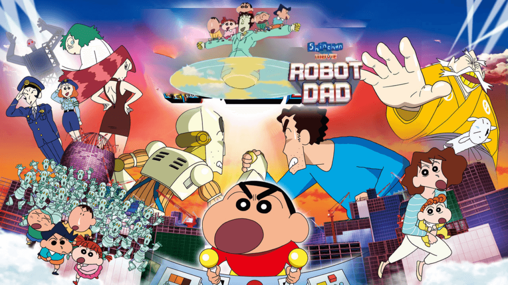 Shin Chan Movie Robot Dad